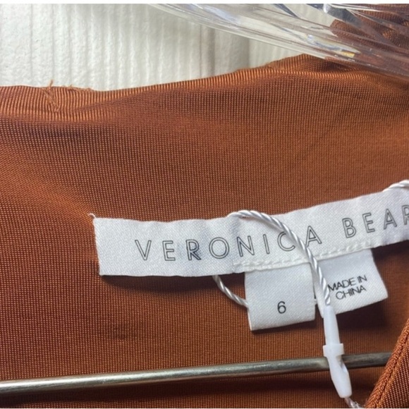 NWT Veronica Beard $448 Bora Short Sleeve Ruched Dress - Picture 8 of 8